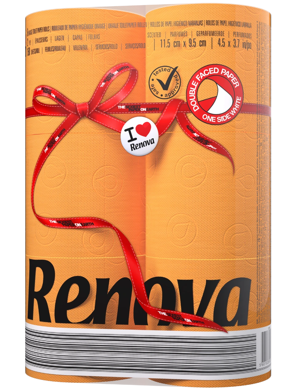 Papel higienico Renova Naranja x 6
