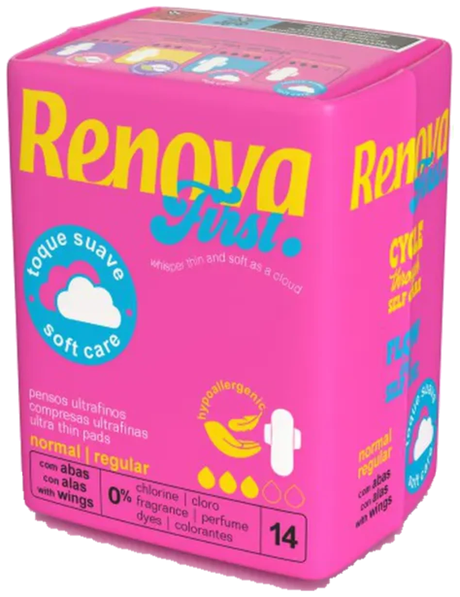 Toallitas Renova FIRST - Soft Care NORMAL