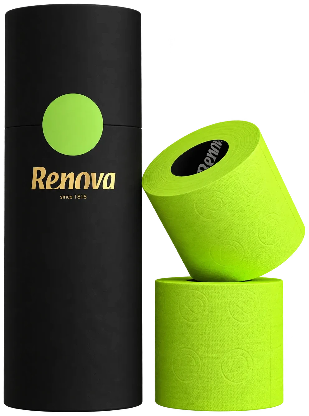Papel higiénico Black Label - Pack Regalo - Triple capa - 3 rollos Verde