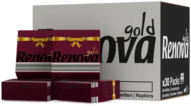 Servilletas GOLD - Doble capa - 30 Paquetes Violeta