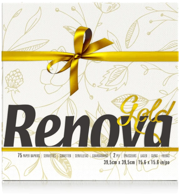 Servilletas Decoradas - GOLD STANDARD