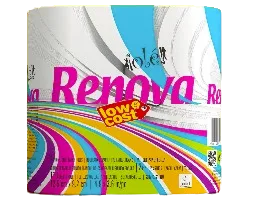 Papel higiénico Renova OLÉ - Doble hoja - Pack de 4 rollos