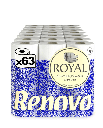 Papel higiénico Royal - Cuádruple capa - 63 rollos