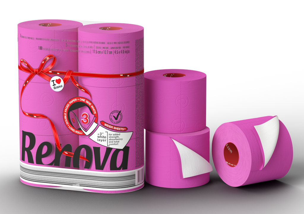 Papel Higiénico Red Label Maxi - Doble Hoja - 6R