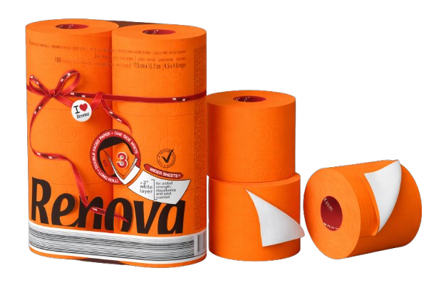 Papel Higiénico Red Label Maxi - Doble Hoja - 6R