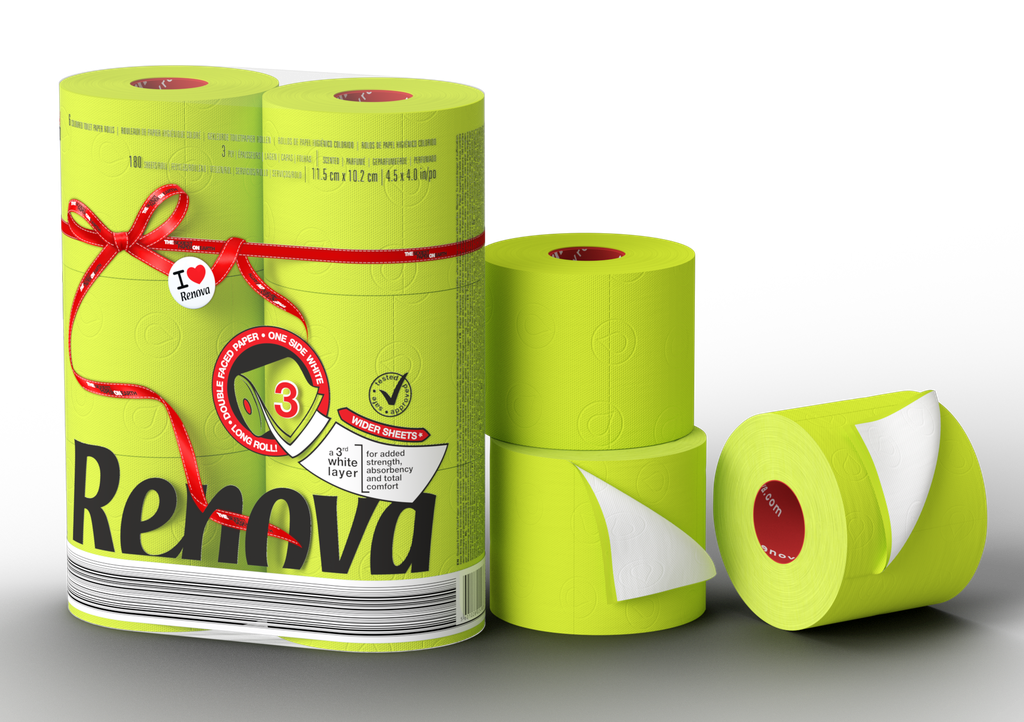 Papel Higiénico Red Label Maxi - Doble Hoja - 6R