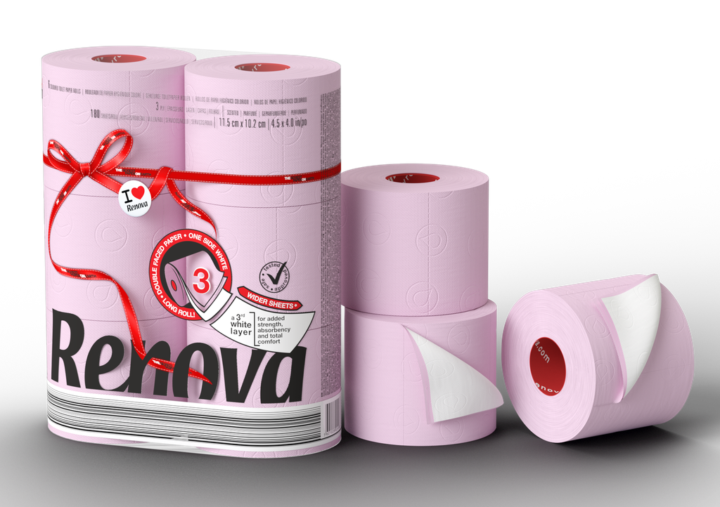 Papel Higiénico Red Label Maxi - Doble Hoja - 6R