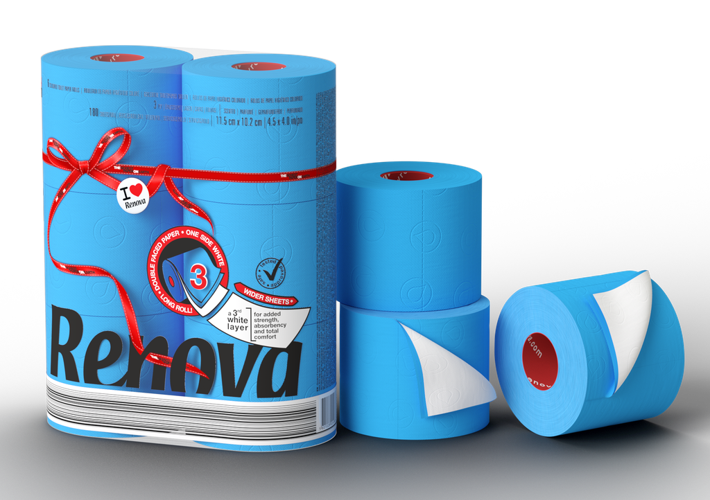 Papel Higiénico Red Label Maxi - Doble Hoja - 6R