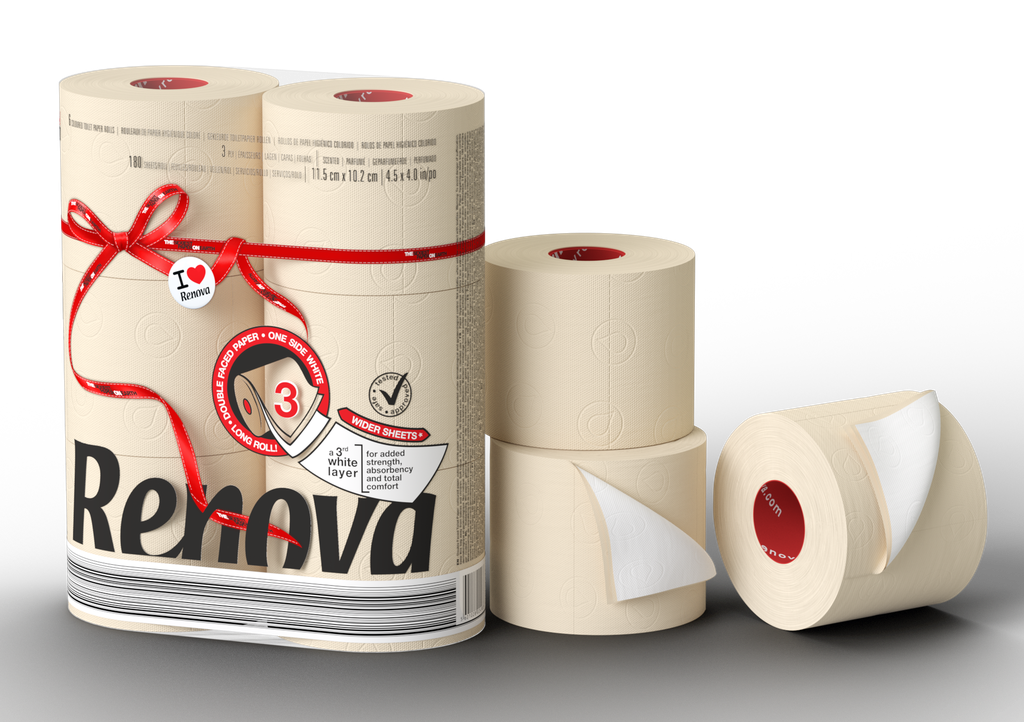 Papel Higiénico Red Label Maxi - Doble Hoja - 6R
