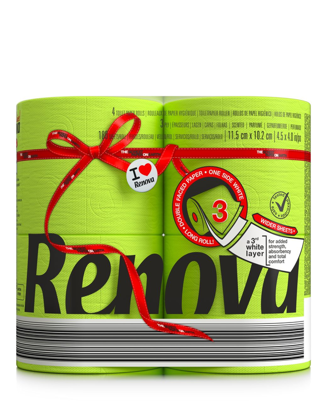 Papel higiénico Red Label Maxi - Triple Hoja - 4 rollos