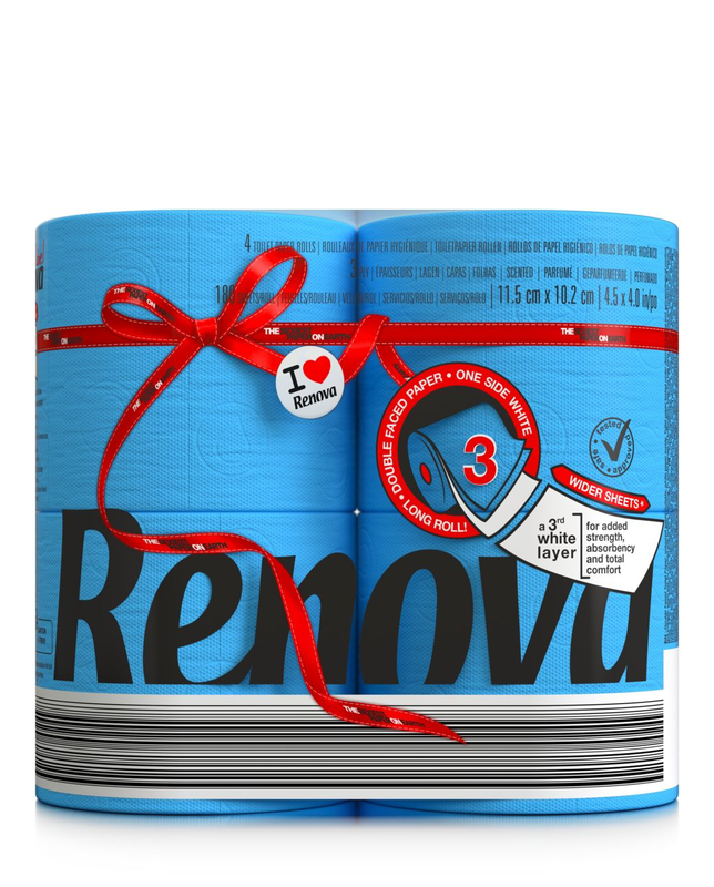 Papel higiénico Red Label Maxi - Triple Hoja - 4 rollos