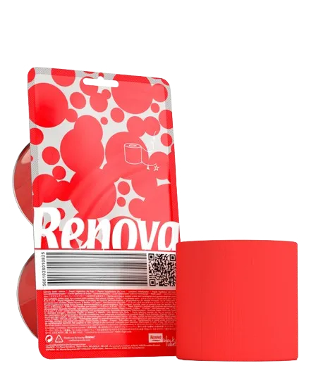 Papel higiénico Black Label - Triple hoja - Pack de 2 rollos