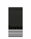 Servilletas dobladas Negro Renova - Black Label