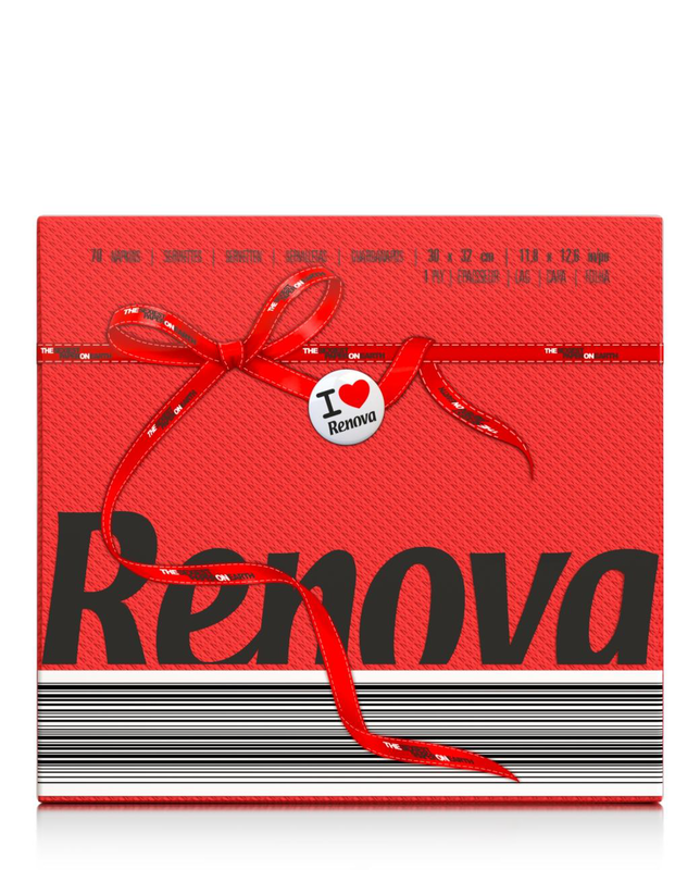 Servilletas de colores - 1 capa