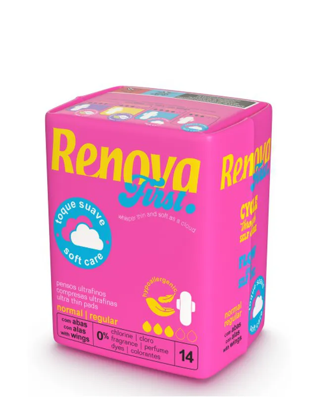 [200106862] Toallitas Renova FIRST - Soft Care NORMAL