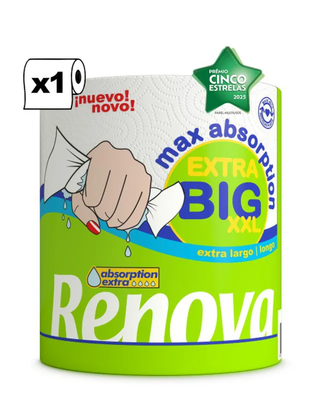 [200103557] Rollo de Cocina Maxi Absorption Big Extra XXL - 1 rollo