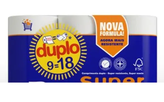 [200104989] Papel Higiénico Super Doble - Pack 9=18 rollos
