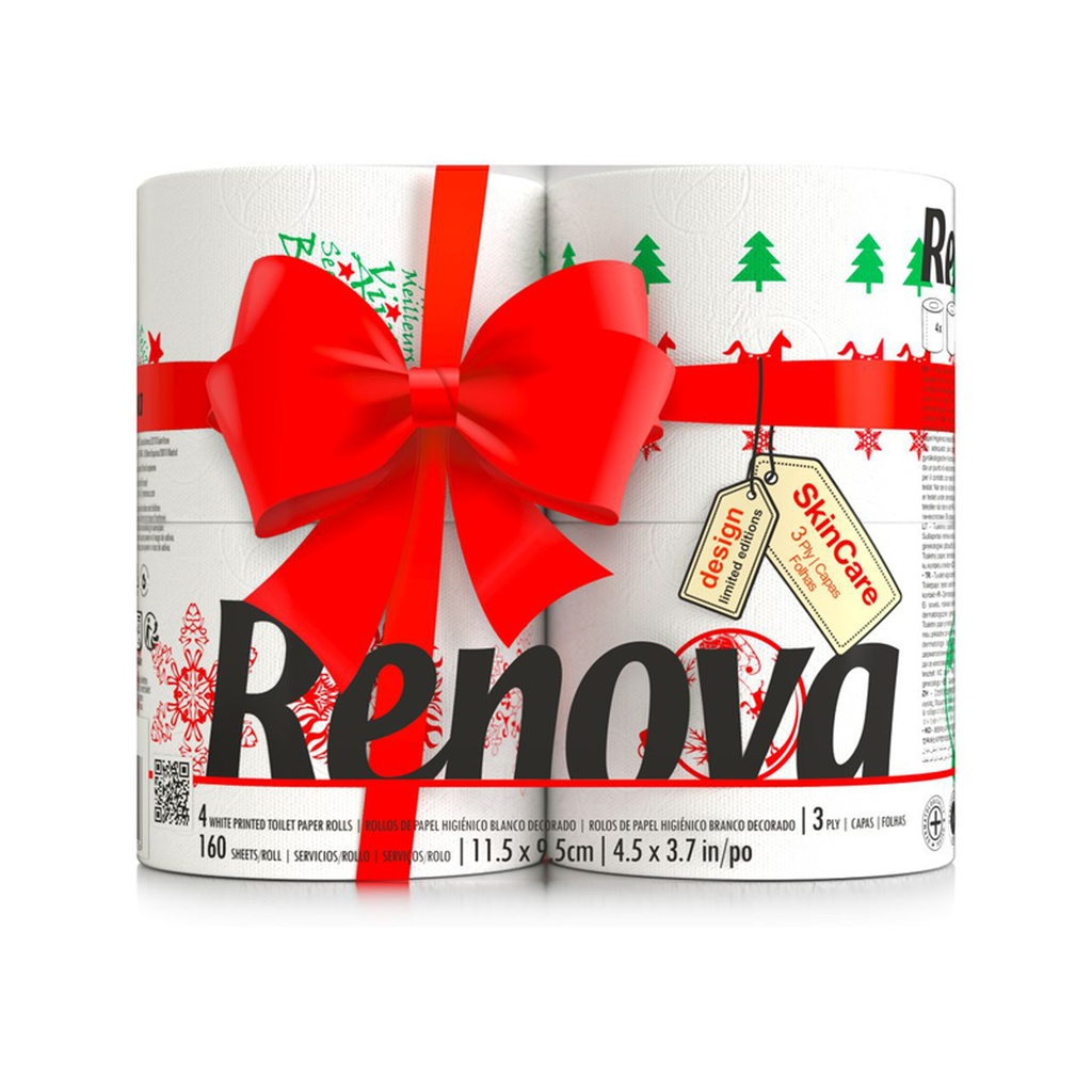 [200095603] Papel Higiénico Design Edición Navidad - Triple capa - 4R
