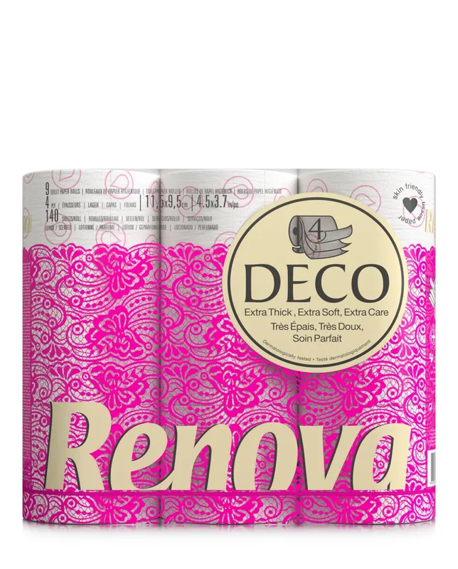 [200050270] Papel Higiénico Decorado y perfumado - Cuádruple capa - 9R