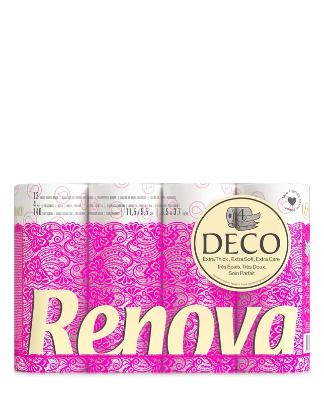 [200043286] Papel Higiénico Decorado y perfumado - Cuádruple capa - 12R