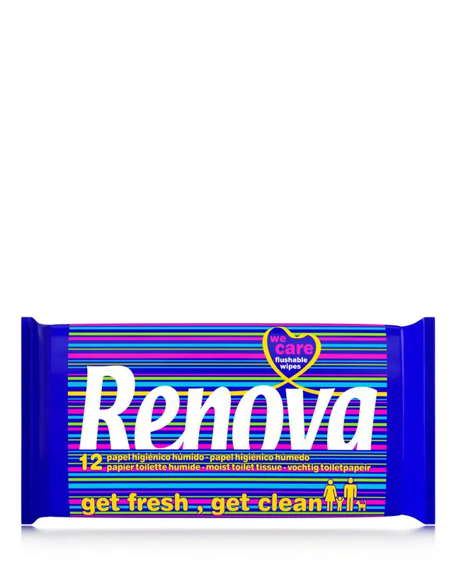 [200089249] Papel Higiénico Húmedo Renova - Travel Pack - 12 toallitas