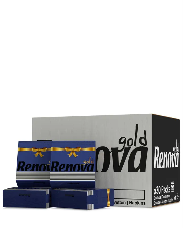Servilletas GOLD - Doble capa - 30 Paquetes