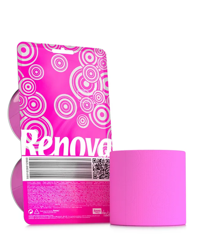 Papel higiénico Black Label - Triple hoja - Pack de 2 rollos