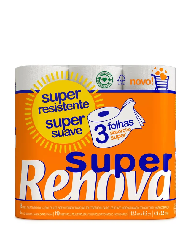[200096982] Papel higiénico SUPER - Triple capa - 18R