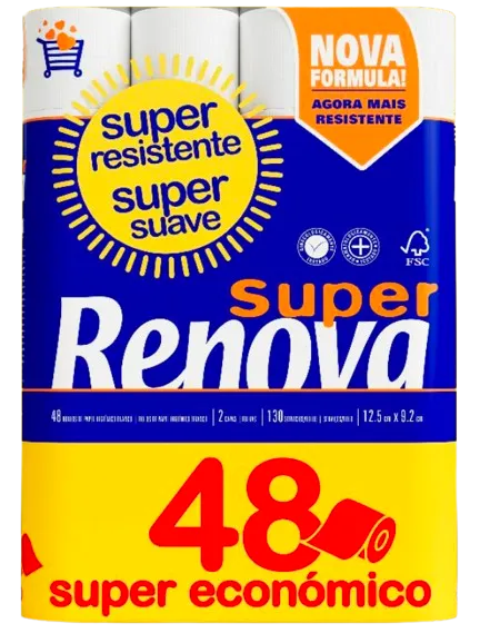 [200095901] Papel Higiénico Super Doble - Pack 48 rollos