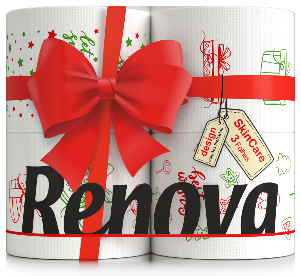 Papel Higiénico Design Edición Navidad - Triple capa - 4R